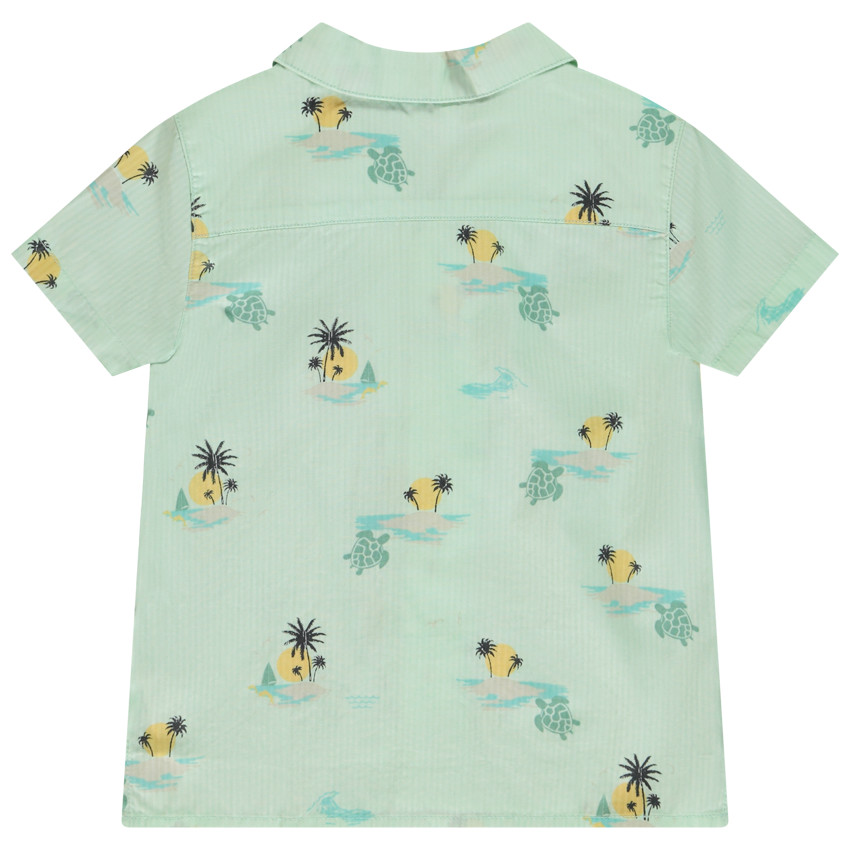 Camisa manga corta estampado islas para bebé niño  Additional Camisa manga corta estampado islas para bebé niño