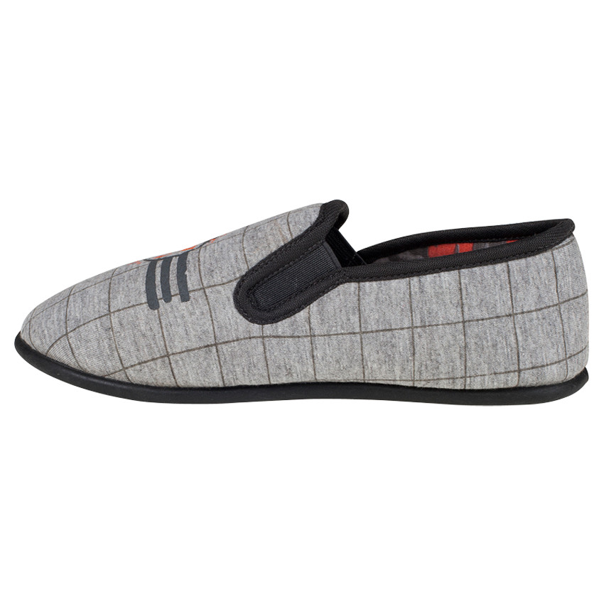 Zapatillas bajas de tejido de punto con estampado 