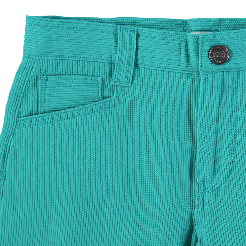 pantalon corto canale azul con bolsillos 