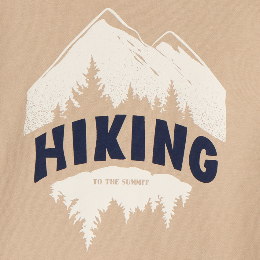 Sudadera de felpa con estampado fantasía para niño 