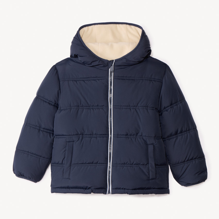 Plumífero acolchado con forro micropolar para niño  Additional Plumífero acolchado con forro micropolar para niño