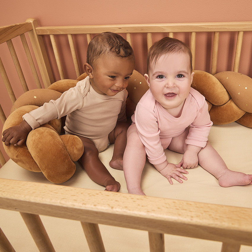 Pack de 5 bodies de manga larga para bebé niña 