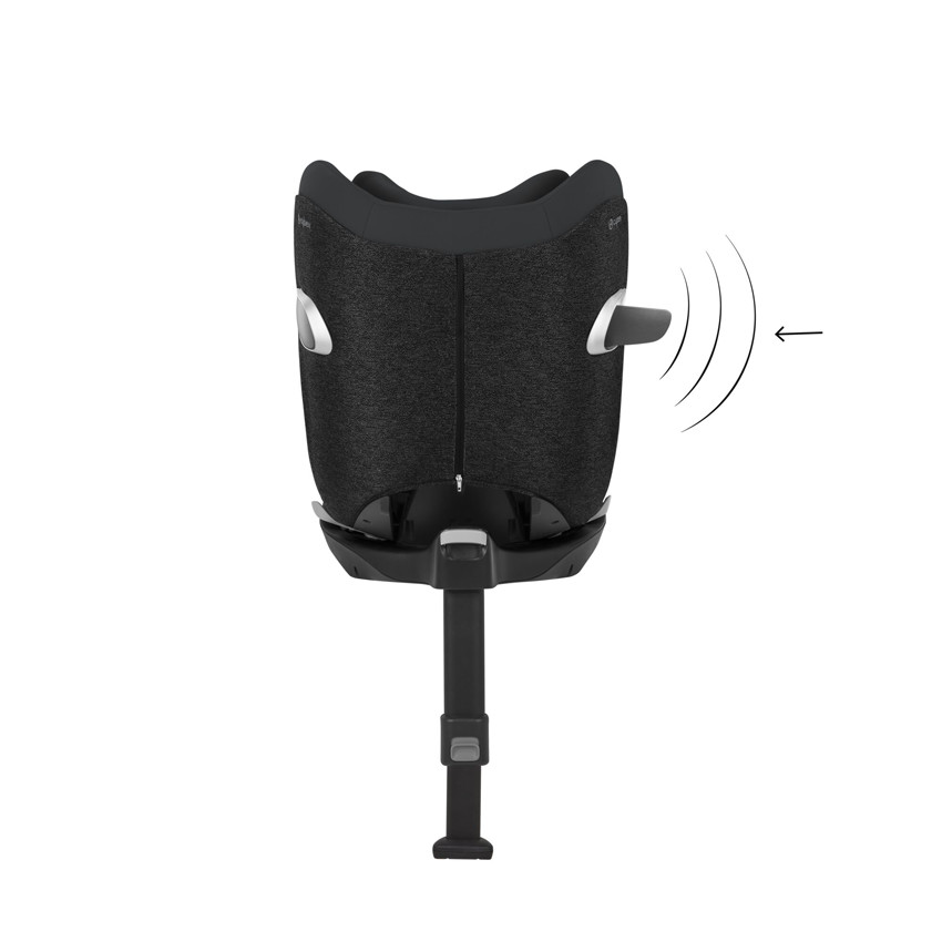 Silla de auto giratoria Sirona Z2 I-Size - Deep black 