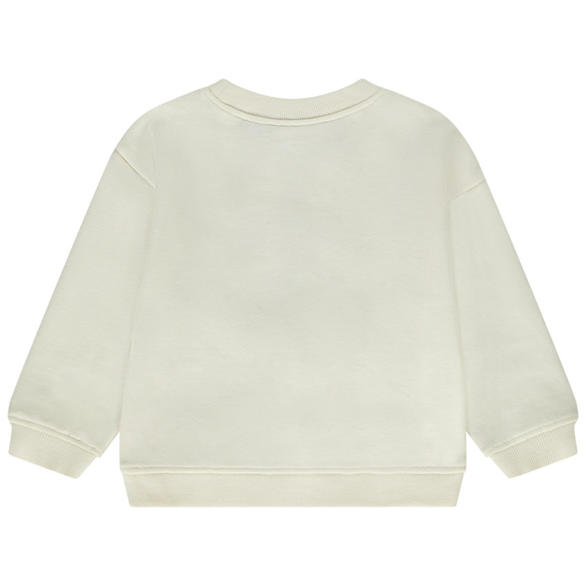 Sudadera oversize de felpa con estampado fantasía para bebé niño 