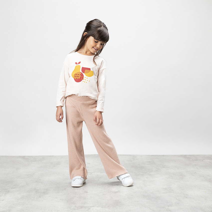 Camiseta de manga larga con estampado de peras para niña  Additional Camiseta de manga larga con estampado de peras para niña