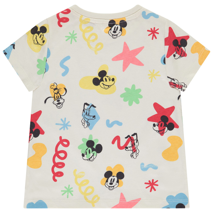 Camiseta de manga corta estampada de Mickey Disney para bebé niño 