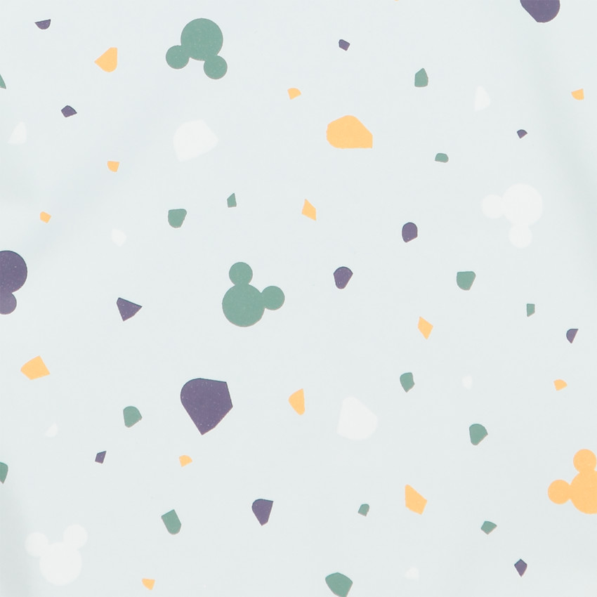 Babero plastificado con cierre de velcro Mickey Disney 