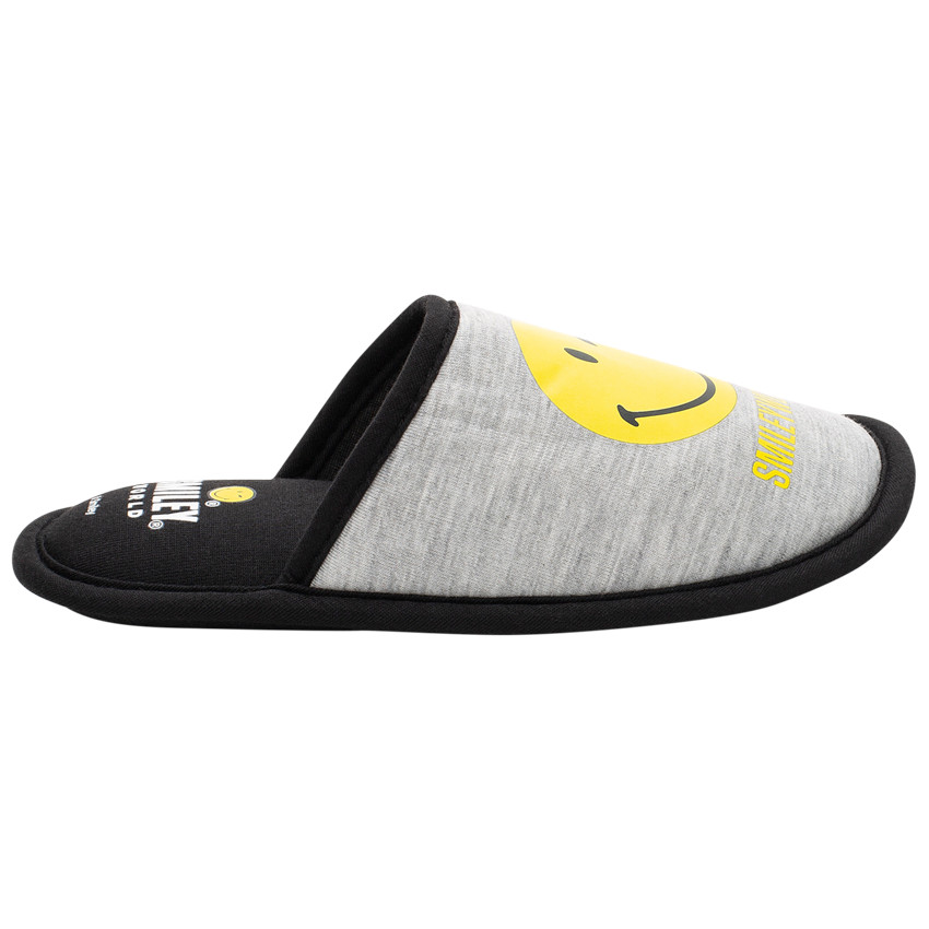 Zapatillas de jersey con estampado Smiey 