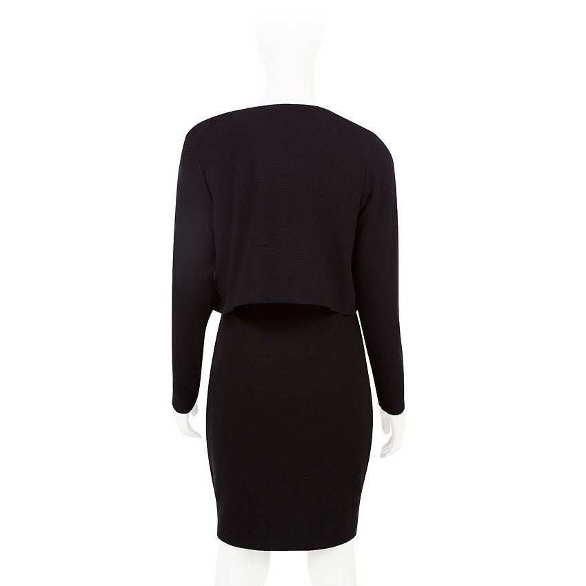 Bolero de embarazo liso sin botones 