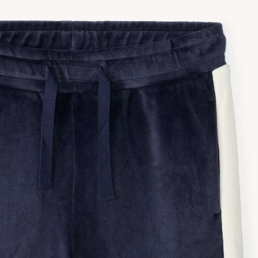 Conjunto de chándal de terciopelo para niña 