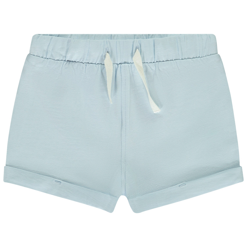 Short uni con cintura elástica para niña bebé 