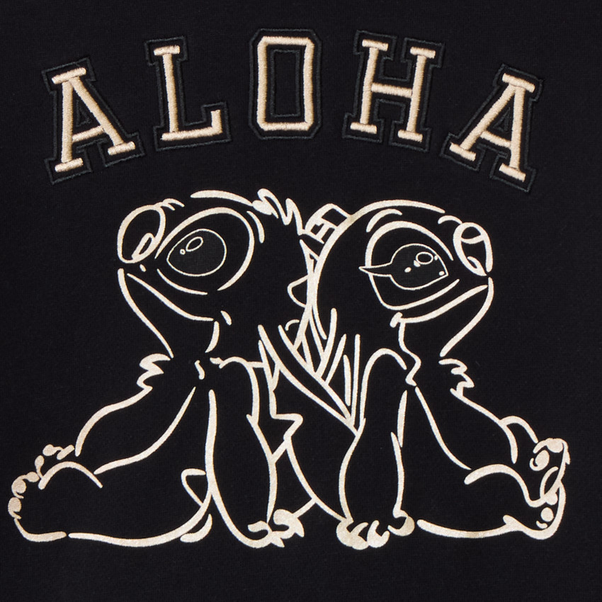 Sudadera de felpa Stitch & Angel Disney para niña 