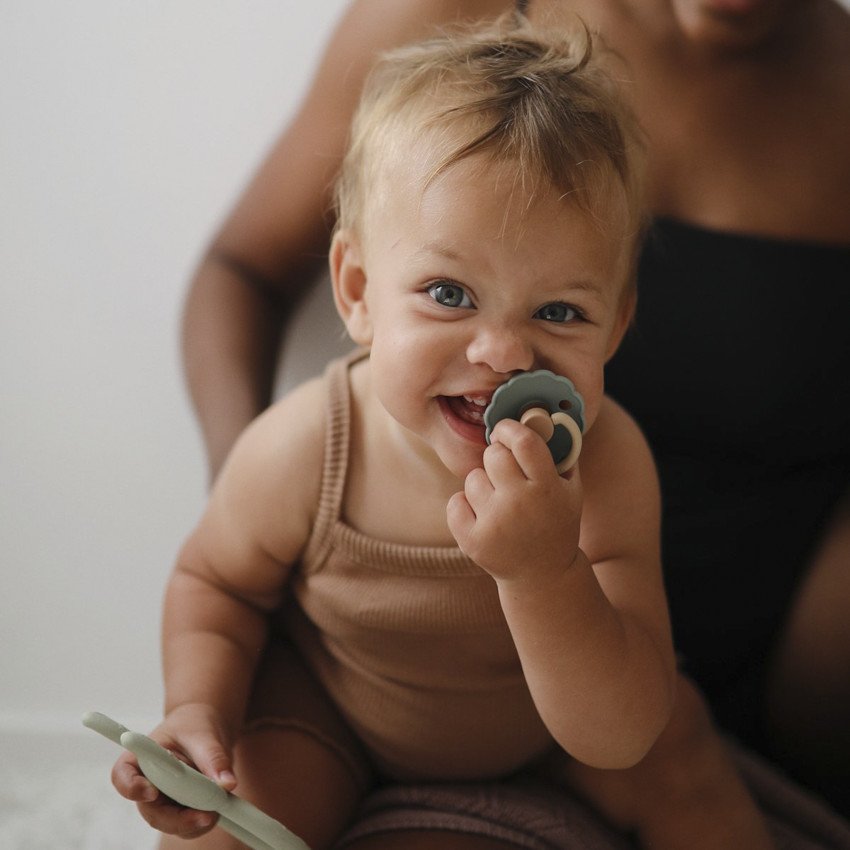 PACK 2 CHUPETES SILICONA DAISY DESERT/WILLOW 6+ 