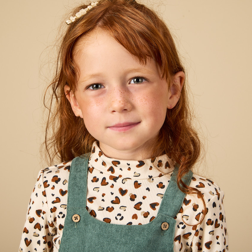 Ropa corta sin mangas de terciopelo liso para bebé niña 