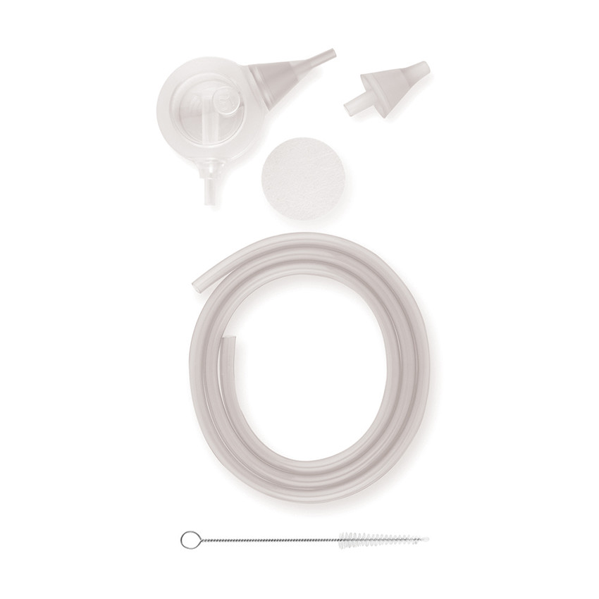Kit de accesorios para aspirador nasal bebé eléctrico Nosiboo Pro gris 