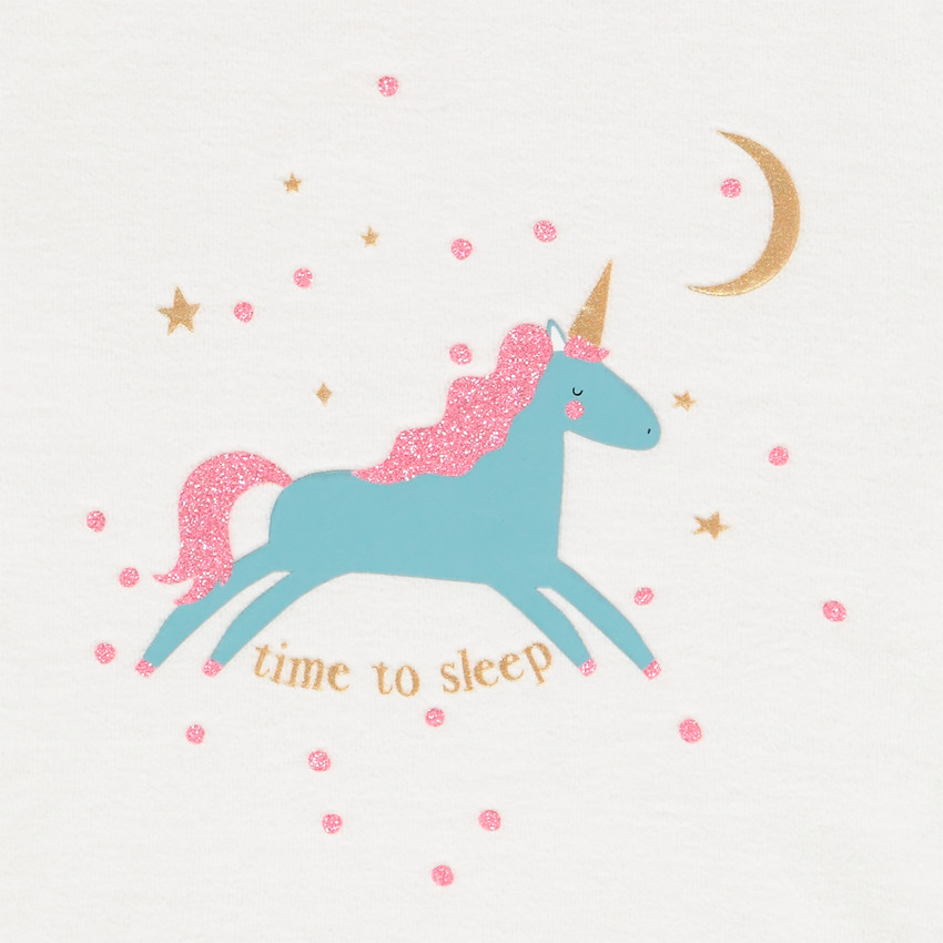 Pijama terciopelo motivo unicornio Main Pijama terciopelo motivo unicornio