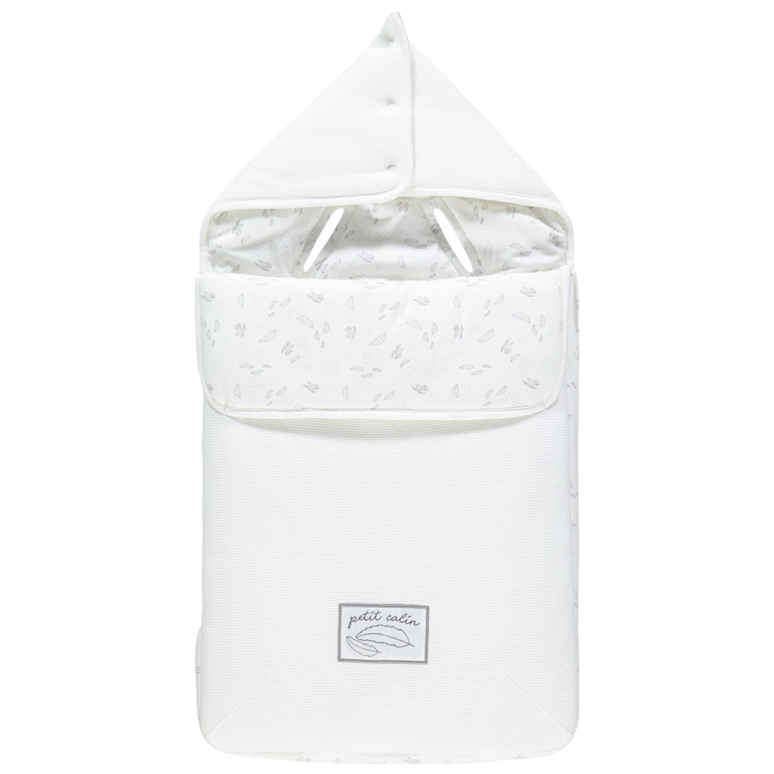 Saco de dormir estampado hojas 