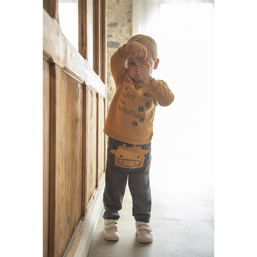 Conjunto jogging de felpa 