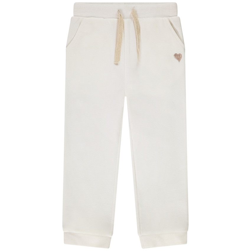 Jogging de felpa lisa para bebé niña 