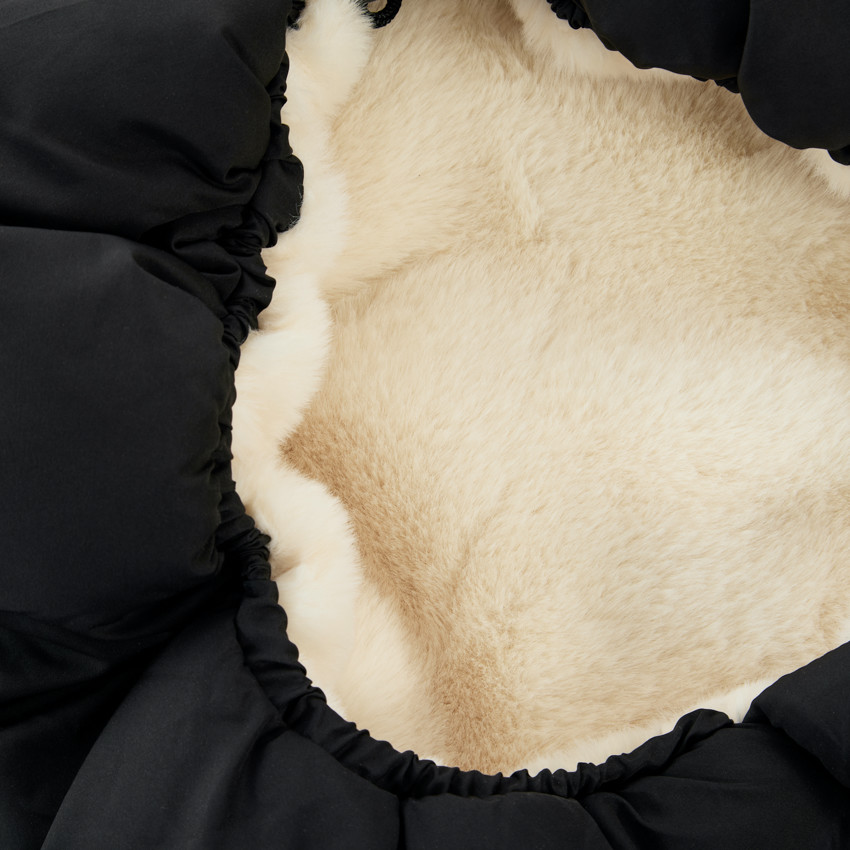 Chancelière para cochecito Negro/Beige 