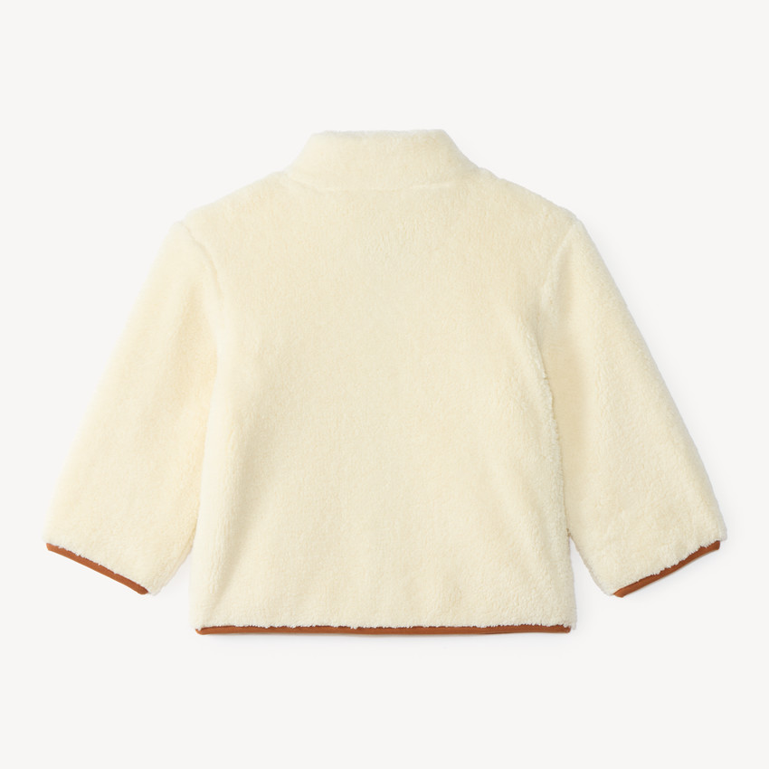 Chaqueta de sherpa para bebé niño 