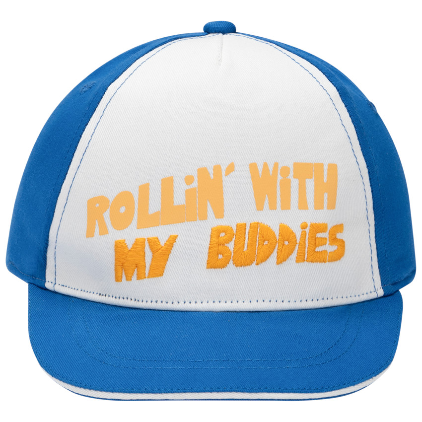 Gorra con bordados fantásticos para niño 