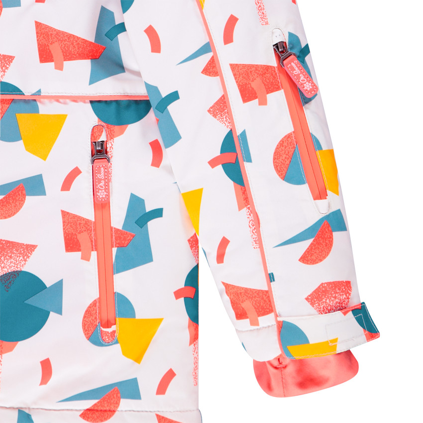 Chaqueta esquí motivo gráfico 