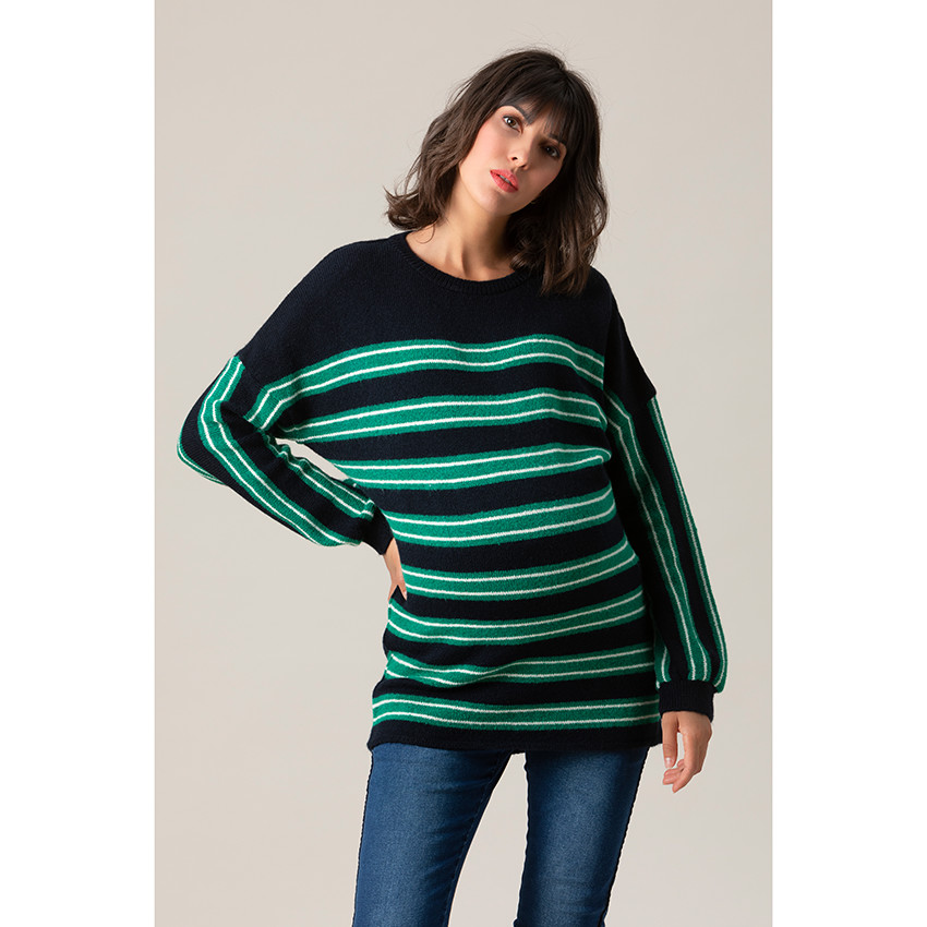 Jersey de premamá a rayas  Additional Jersey de premamá a rayas
