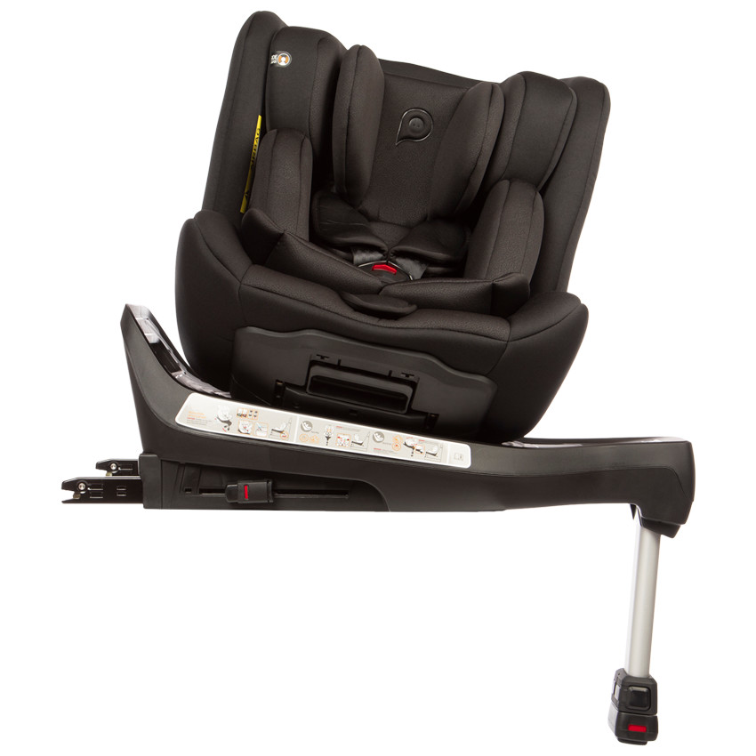 Silla de coche giratoria i-Twist i-Size negra 