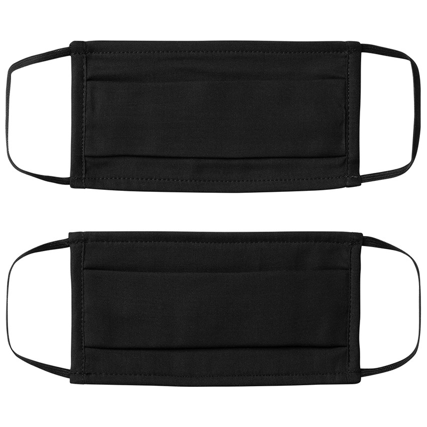 Pack de 2 mascarillas de tela para niño - Negro  Additional Pack de 2 mascarillas de tela para niño - Negro