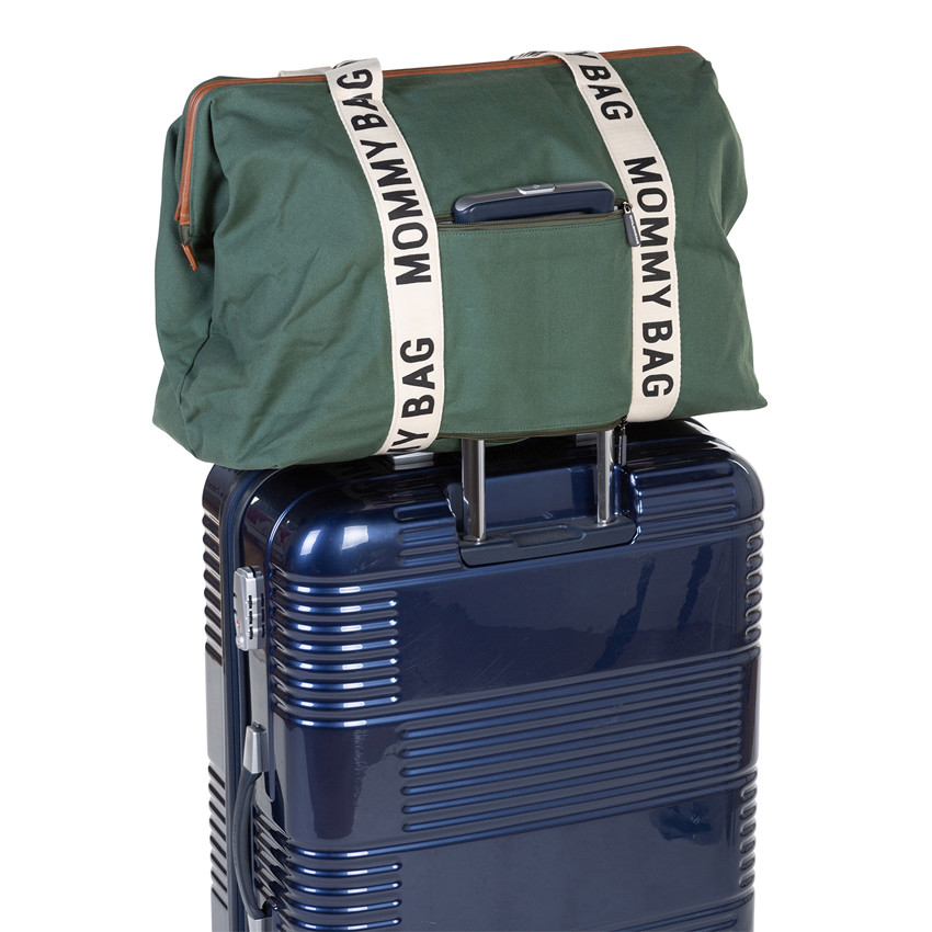 Sac à langer Mommy Bag Signature en toile - Vert  Additional Sac à langer Mommy Bag Signature en toile - Vert