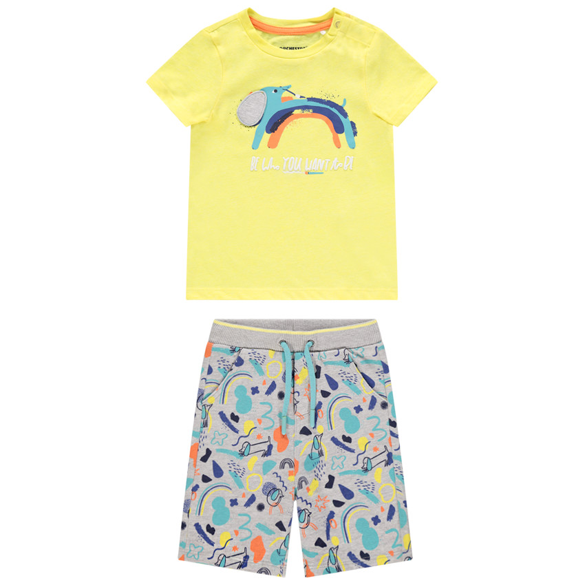 Conjunto camiseta manga corta y bermudas estampadas  Additional Conjunto camiseta manga corta y bermudas estampadas