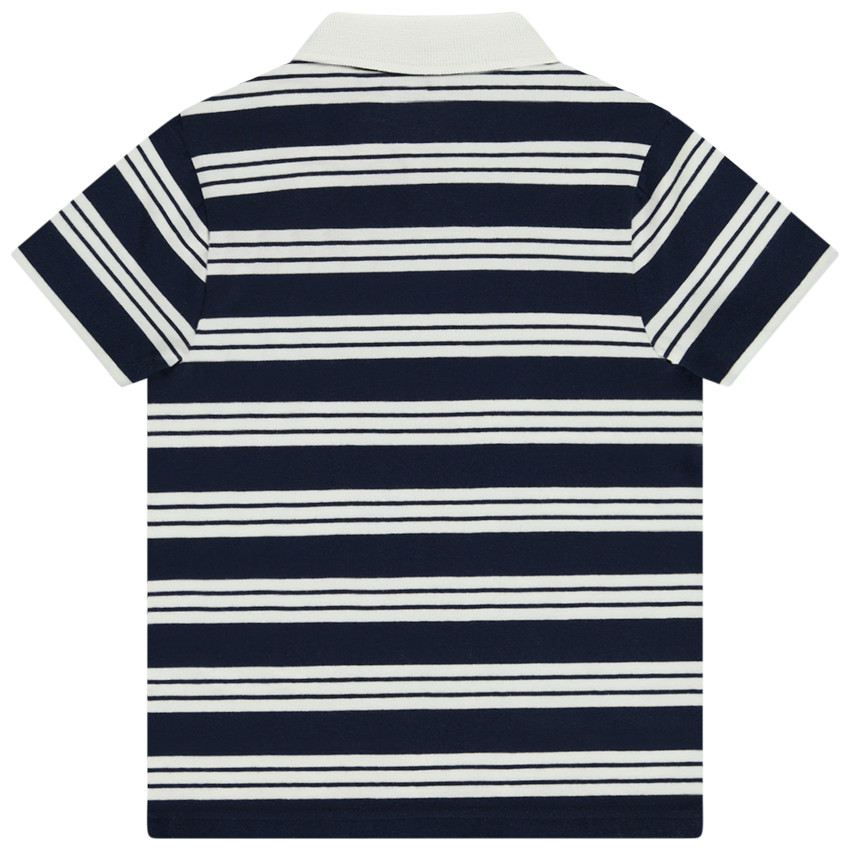 Polo manga corta rayas para niño 