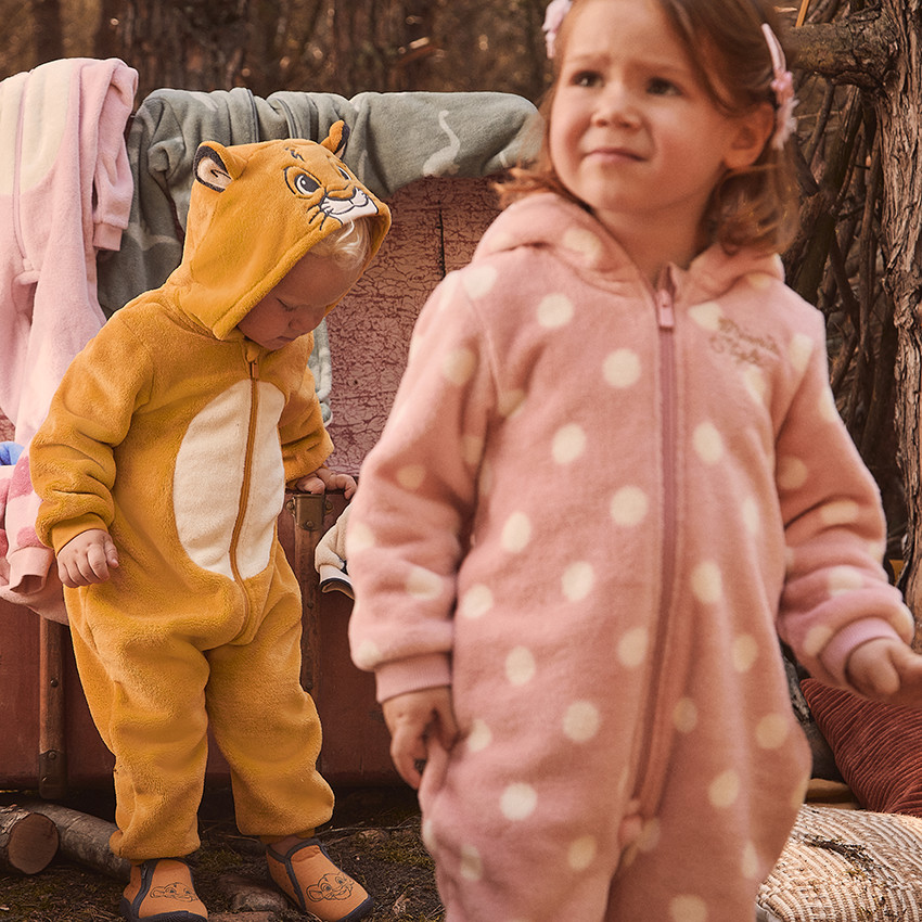 Pelele divertido de Minnie Disney en sherpa para bebé niña 