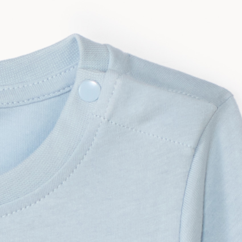 Camiseta de manga larga con estampado de oso para bebé niño 