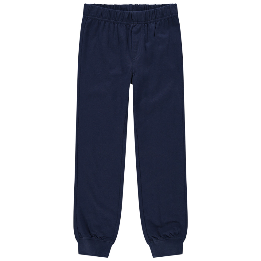 Pijama de punto con dibujos de football estampados 