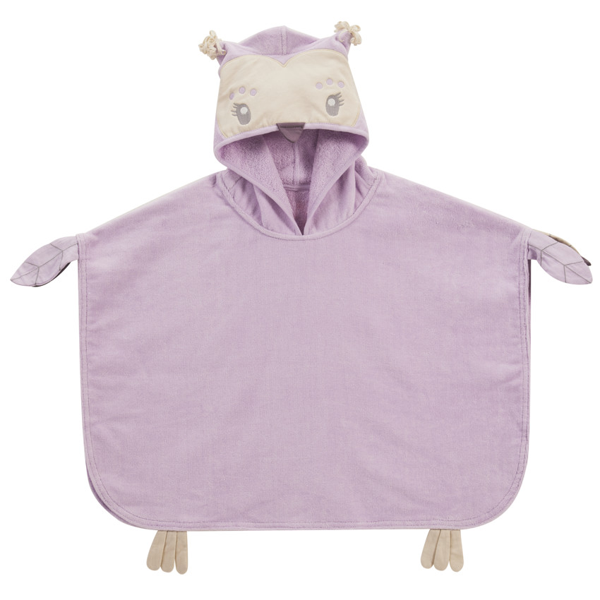Poncho de baño Búho 