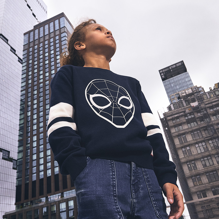 Suéter de punto Spider-Man Marvel para niño 