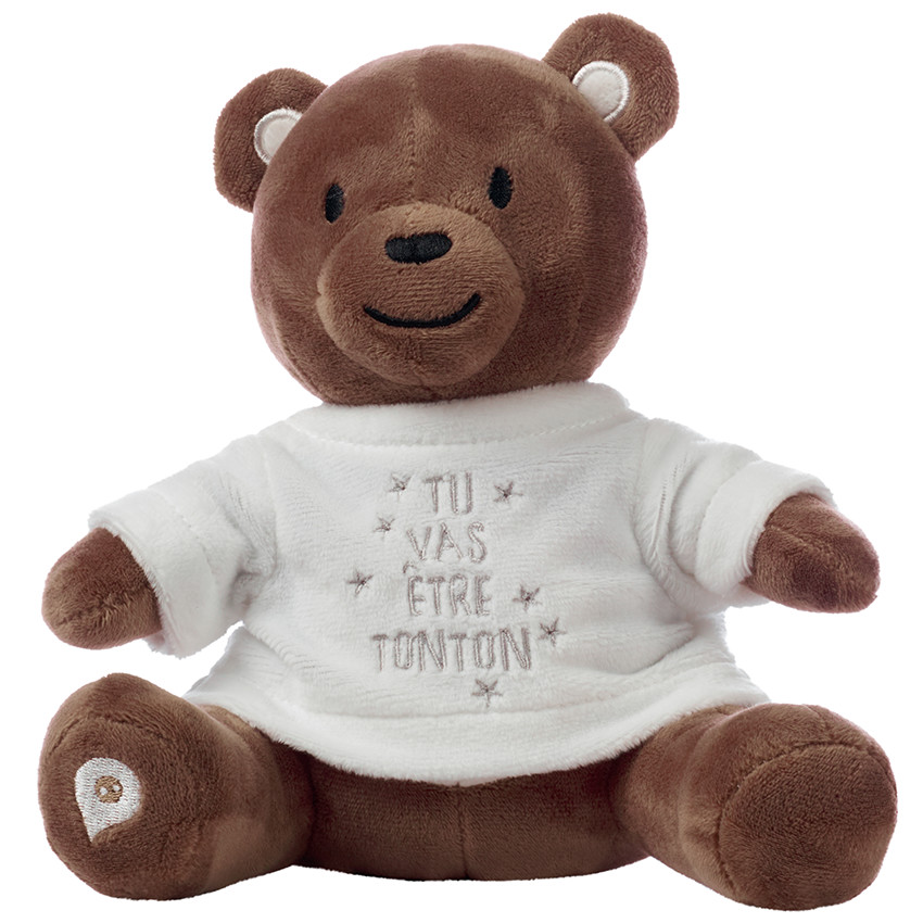 Vestido para peluche con mensaje de nacimiento "¡Vas a ser tío!" 