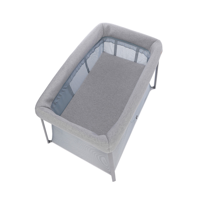 Cuna de viaje evolutiva 3 en 1 Eazy Sleep gris jaspeado guijarro 