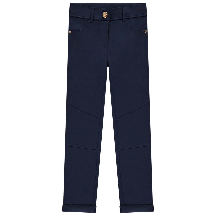 Pantalón skinny de milano estilo pantalón de equitación para niña 