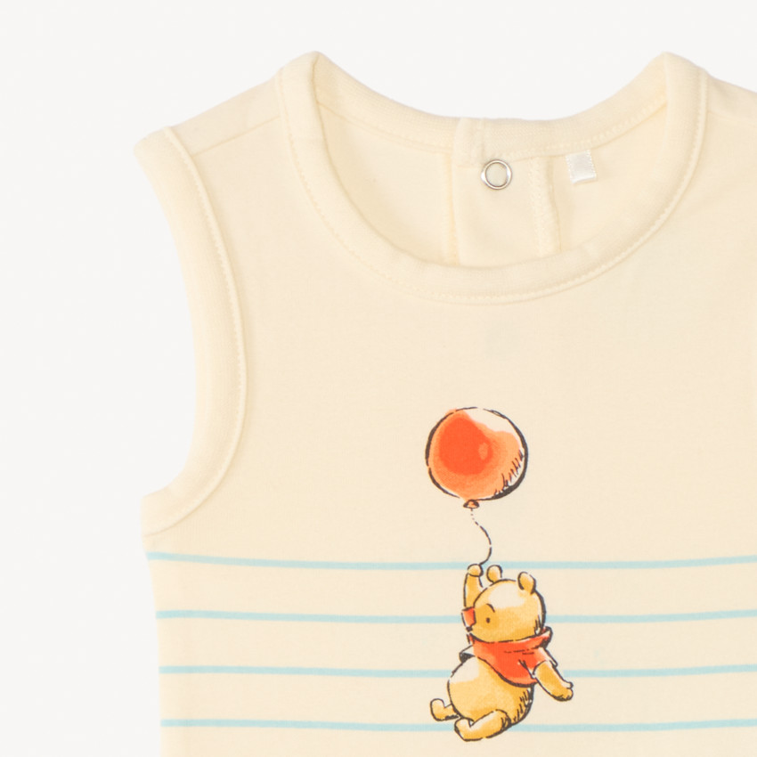 Conjunto de 2 piezas body + short Winnie the Pooh Disney para bebé niño 