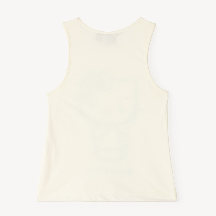 Camiseta sin mangas de Hello Kitty iridiscente para niña. 
