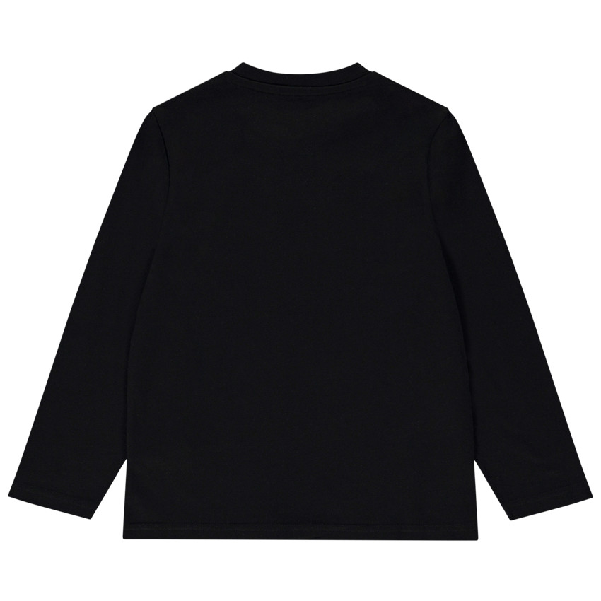 Camiseta de manga larga de jersey con estampado divertido para niño 