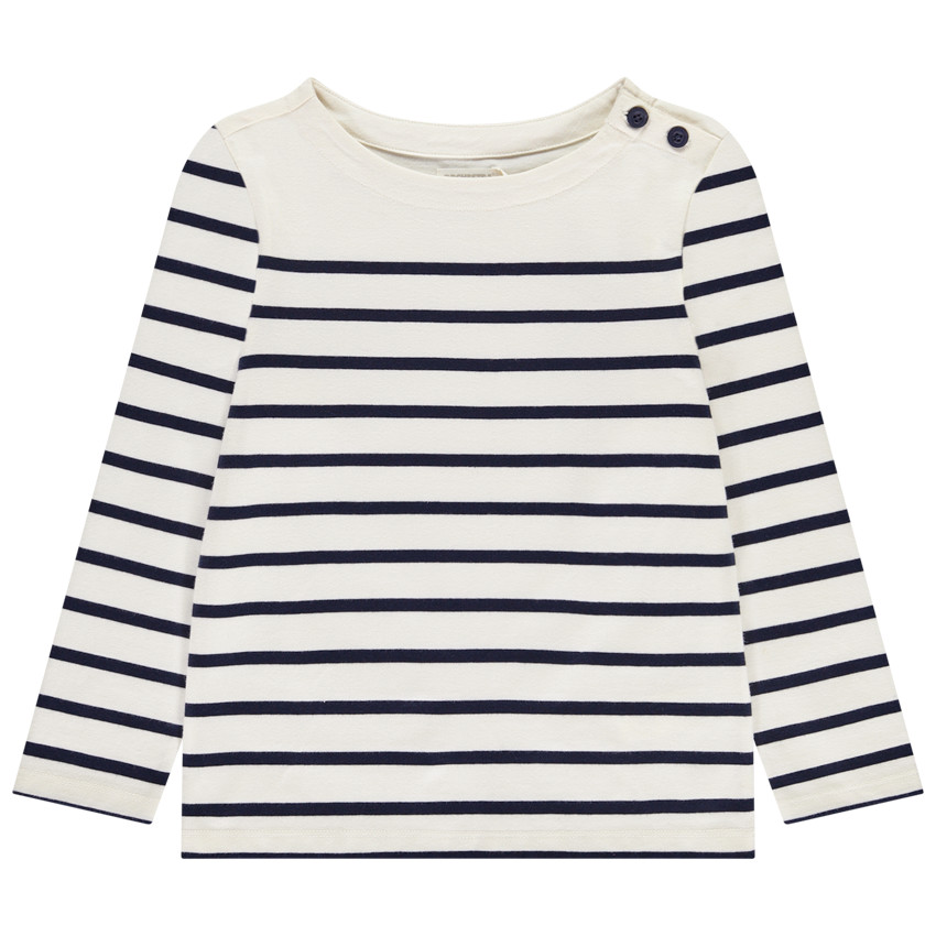 Camiseta de manga larga rayas para niño 