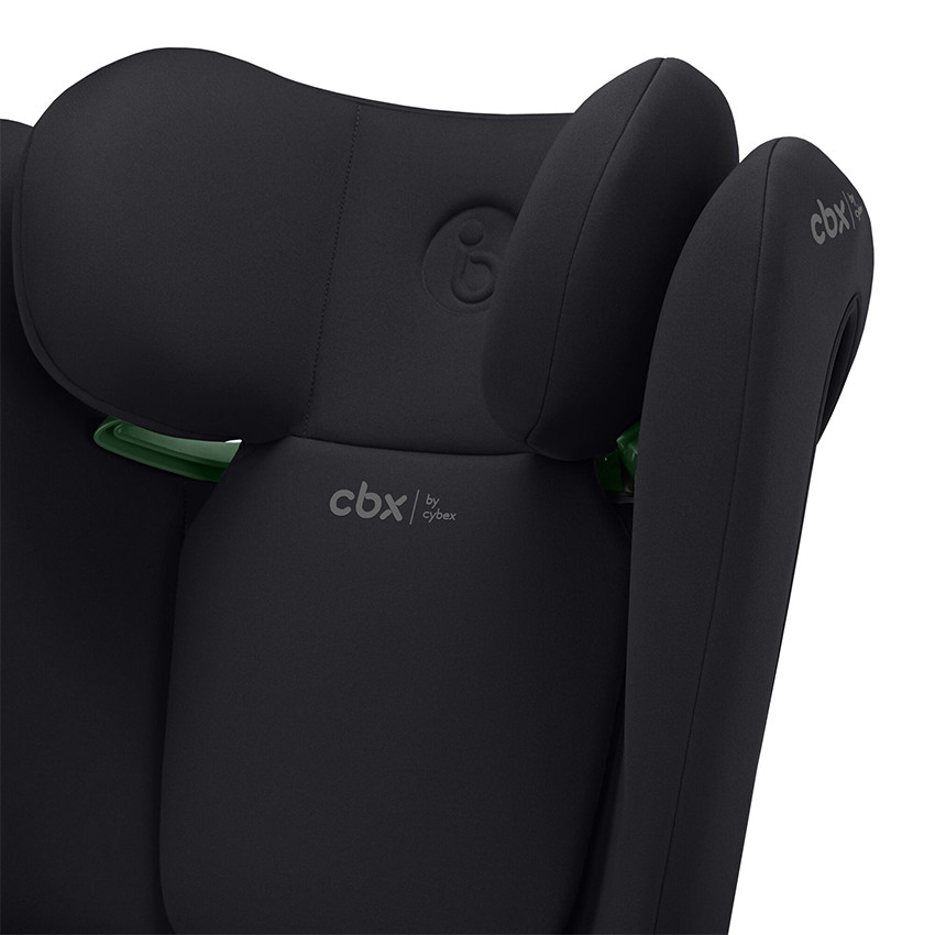 Asiento de coche con cinturón Solution B i-Fix volcano black 