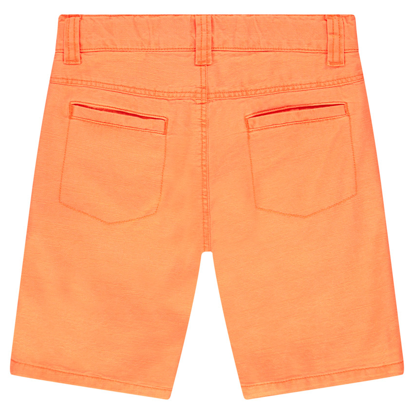 Bermuda de viscosa con vuelta para niño 