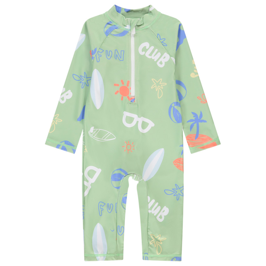 Pelele de baño anti-UV con estampado para bebé niño 
