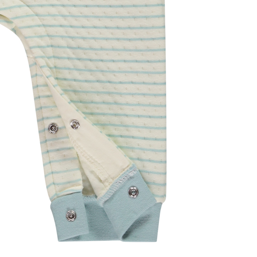 Pelele de punto con rayas para bebé niño 