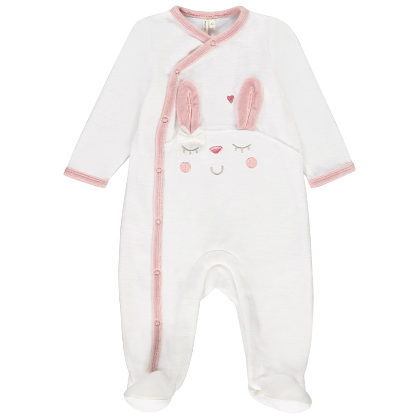 Pelele Little Princess de terciopelo 